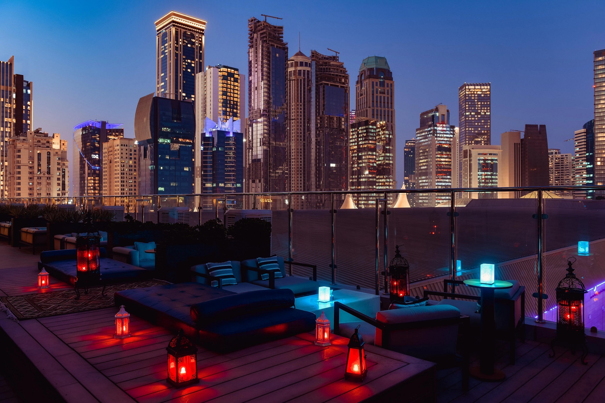 Where to have a drink in Qatar with the best views