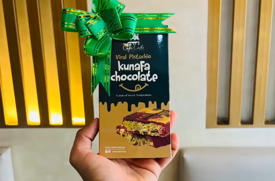 Places to buy the Viral Kunafa Chocolate bar in Qatar