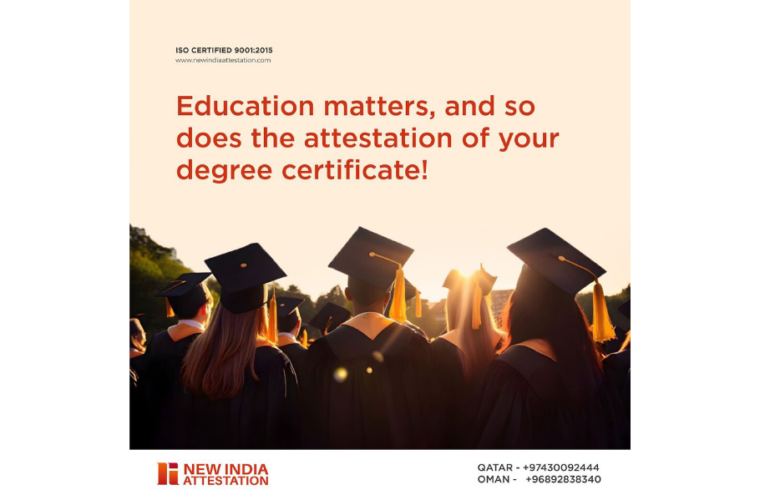 Degree Certificate Attestation in Qatar