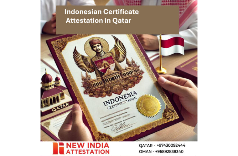 ILoveQatar.net | Indonesian certificate Attestation in Qatar