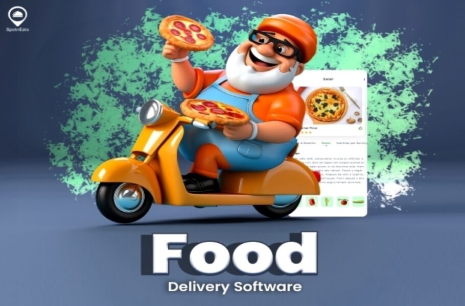 Food delivery software