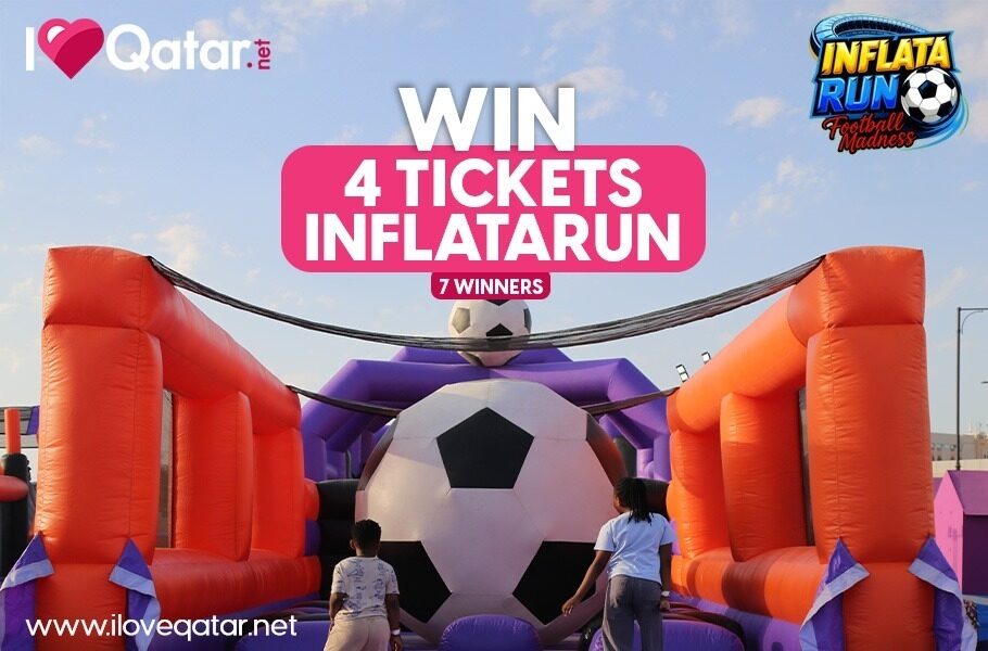 ILoveQatar.net | [ENDED] Win tickets to Inflata Run Football Madness at ...
