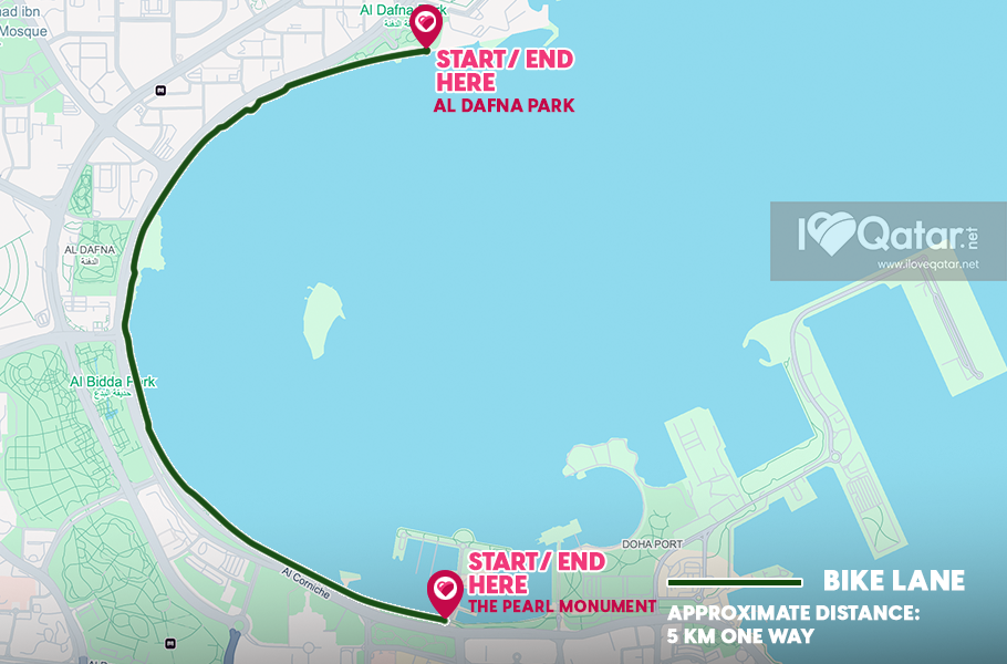 7 dedicated cycling routes to try in Doha