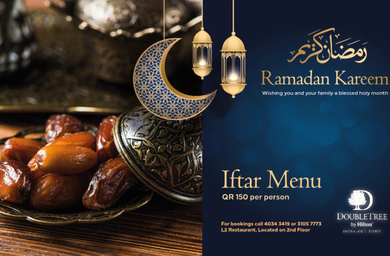 Ramadan-iftar-set-menu-at-doubletree-by-hilton-doha-old-town