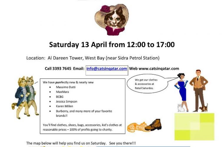 Cats in Qatar Retail Saturday