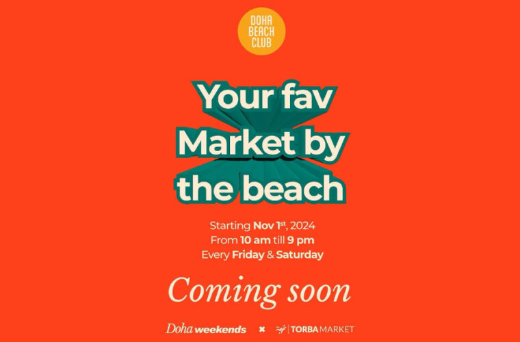Doha Weekends x Torba Market at Doha Beach Club