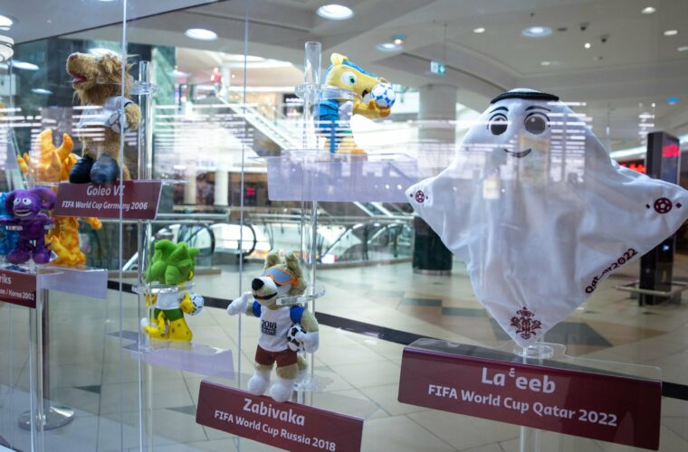 World cup mascots exhibition city center doha