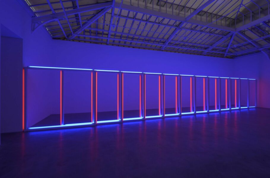 Dan Flavin and Donald Judd