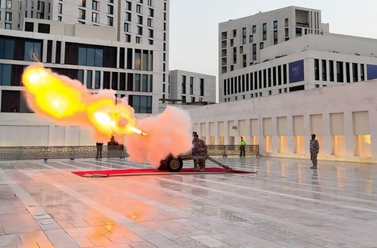ILoveQatar.net | Ramadan cannon in Msheireb Downtown Doha - Vimarsana News