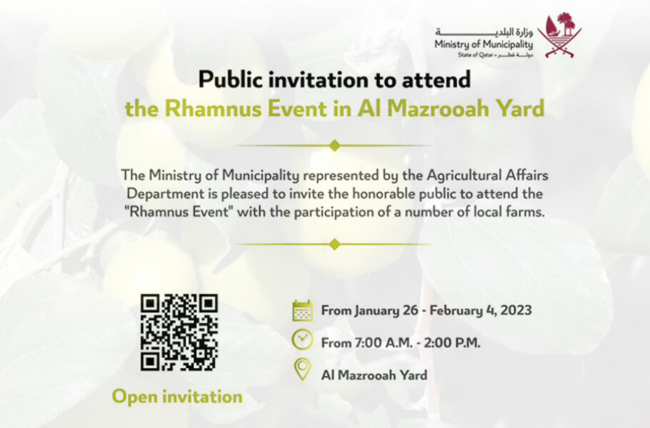 Rhamnus Event in Al Mazrooah Yard