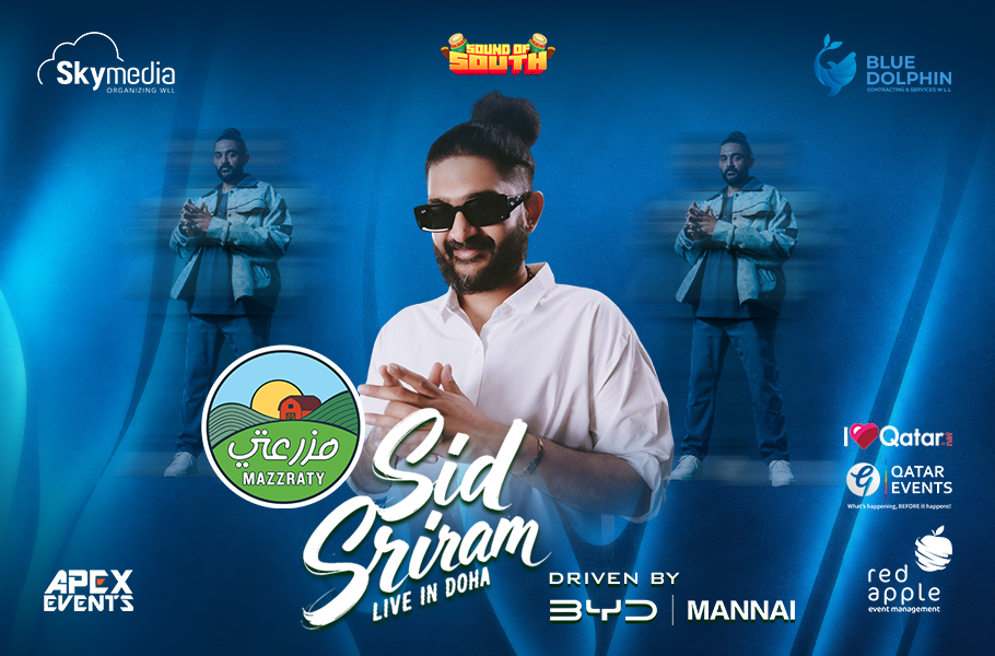 Sid Sriram live in Doha | ILoveQatar.net