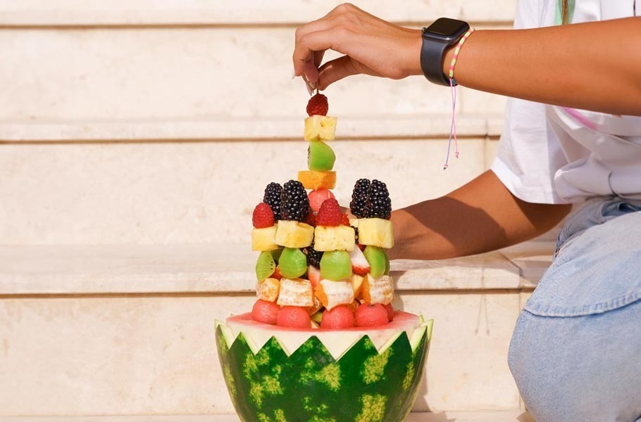 Where to get fruit arrangements in Qatar