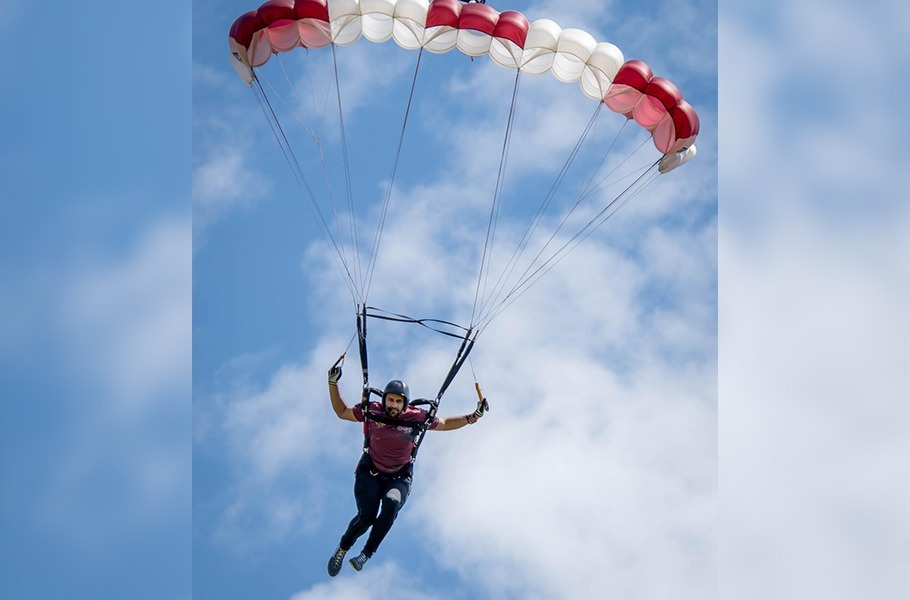 Who's Who in Qatar: Qatari national skydiver and gold medallist Abdulla Hany Ballan Alraeesi