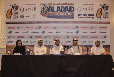 Press-Conference-Panel_From-Left-to-Right_Mrs.-Moza-Al-Muhannadi_Dr.-Abdulaziz-Al-Kuwari_Dr.-Jamal-Al-Khanji_Dr.-Mohammed-Jaham-Al-Kuwari_Mr.-Hassan-Ali-Al-Maslamani-1-1