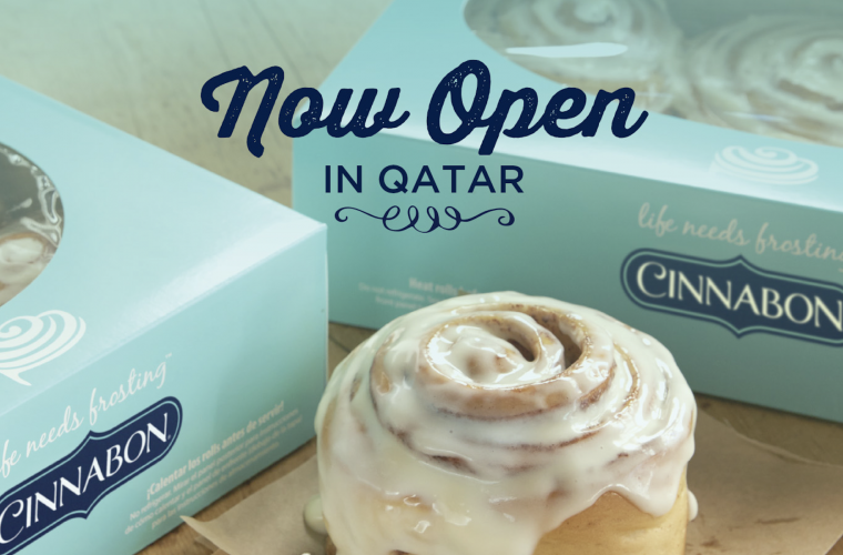 Cinnabon is open in Qatar
