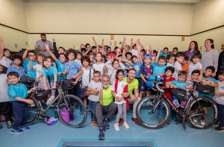 Two adventurers to cycle around Qatar from today!