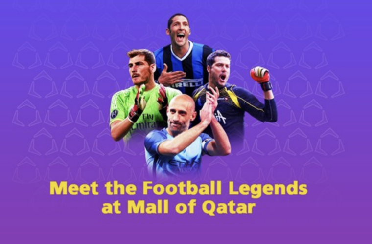 Meet the Football Legends at Mall of Qatar