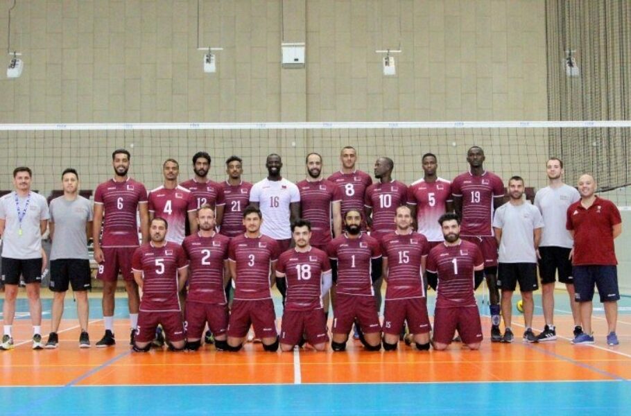 Qatar Volleyball Team faces China in preparation for