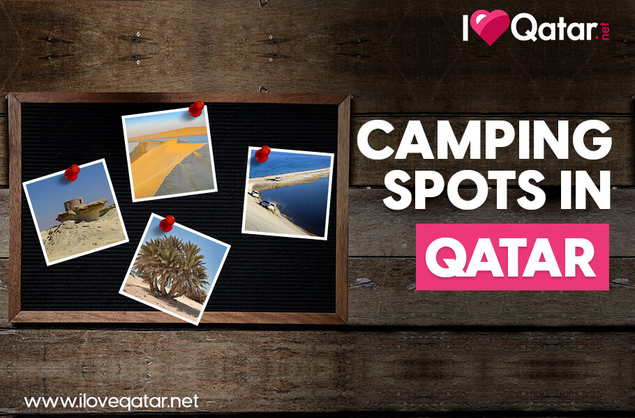 Overnight beach camping spots in Qatar