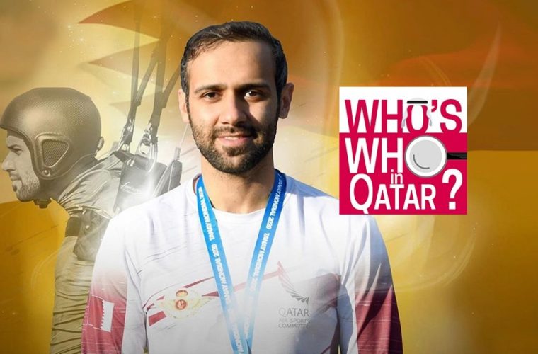 Qatari national skydiver and gold medallist Abdulla Hany Ballan Alraeesi