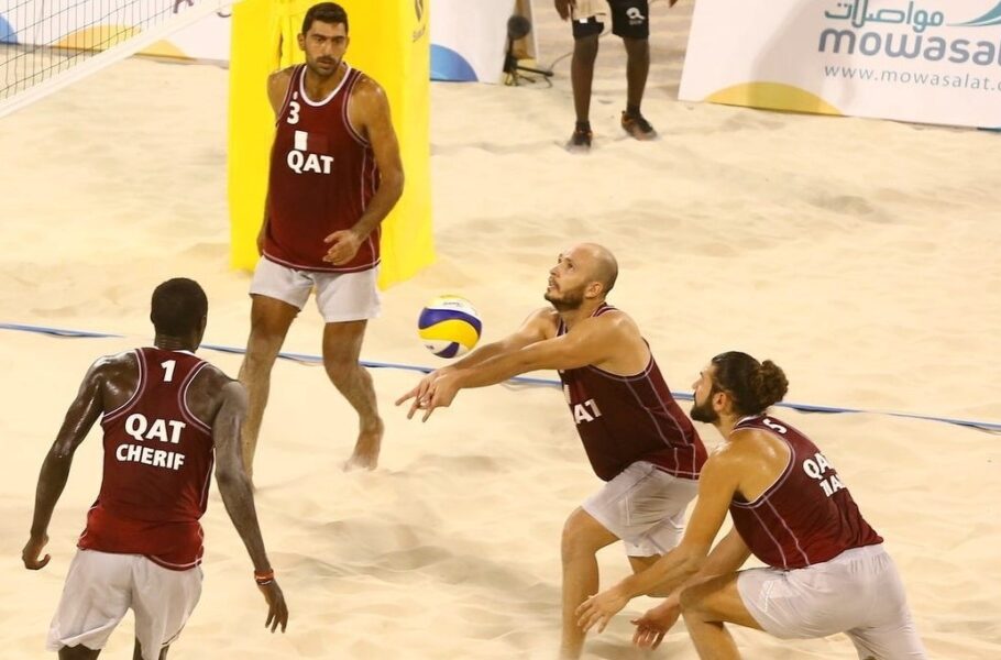 Qatar national volleyball team's performance