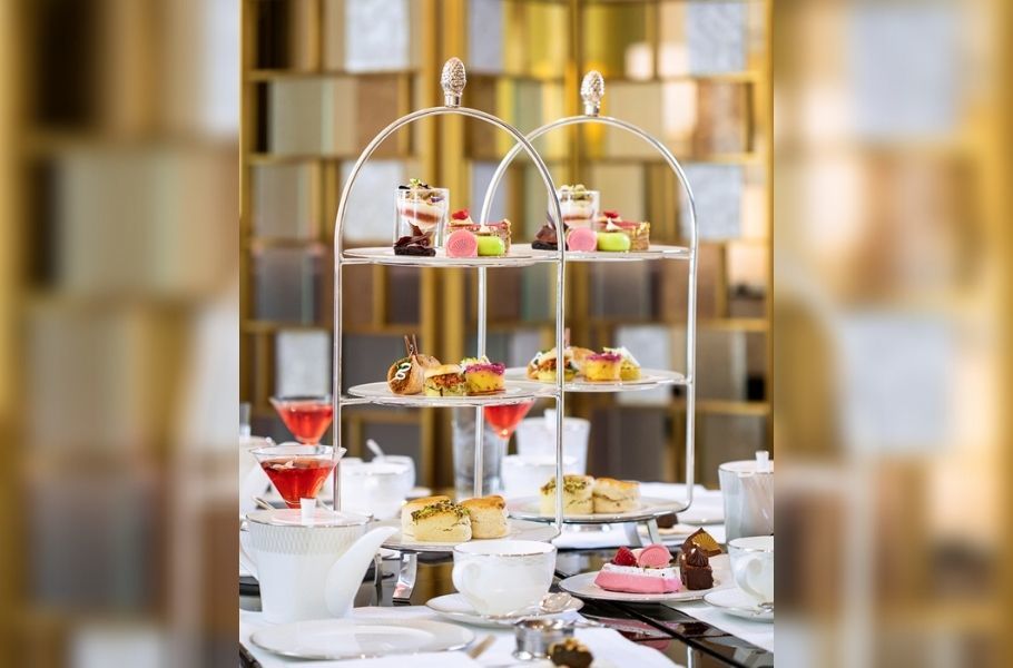 Mandarin Oriental Doha afternoon tea