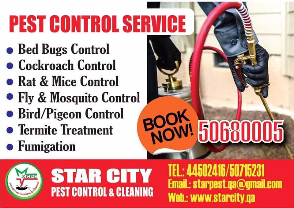 Companies offering pest control services in Qatar