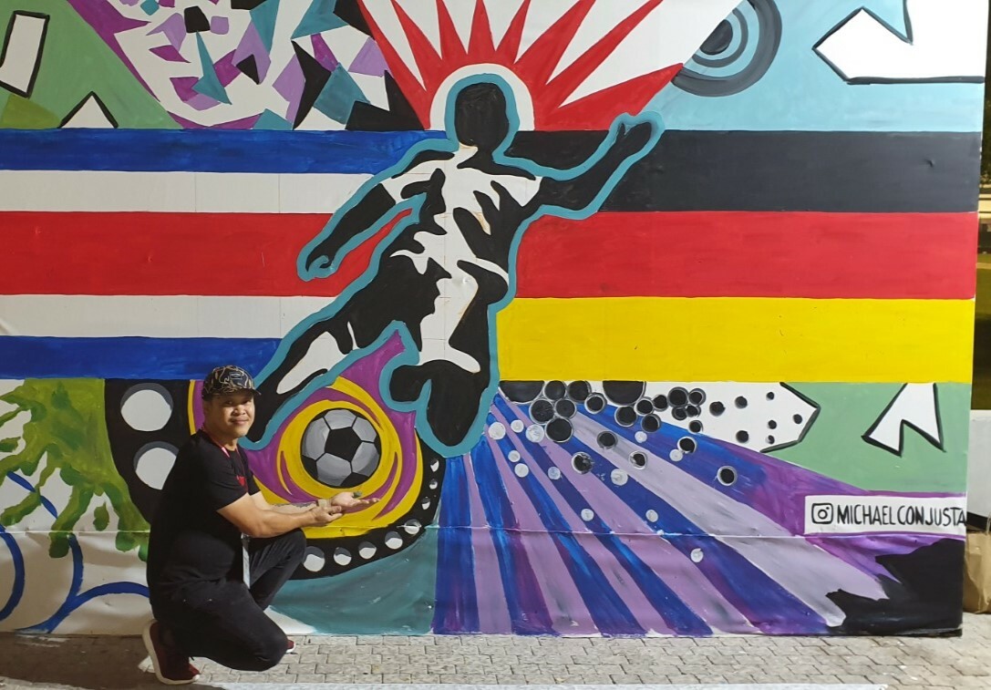 Get to know graffiti artist, Michael Conjusta, and his