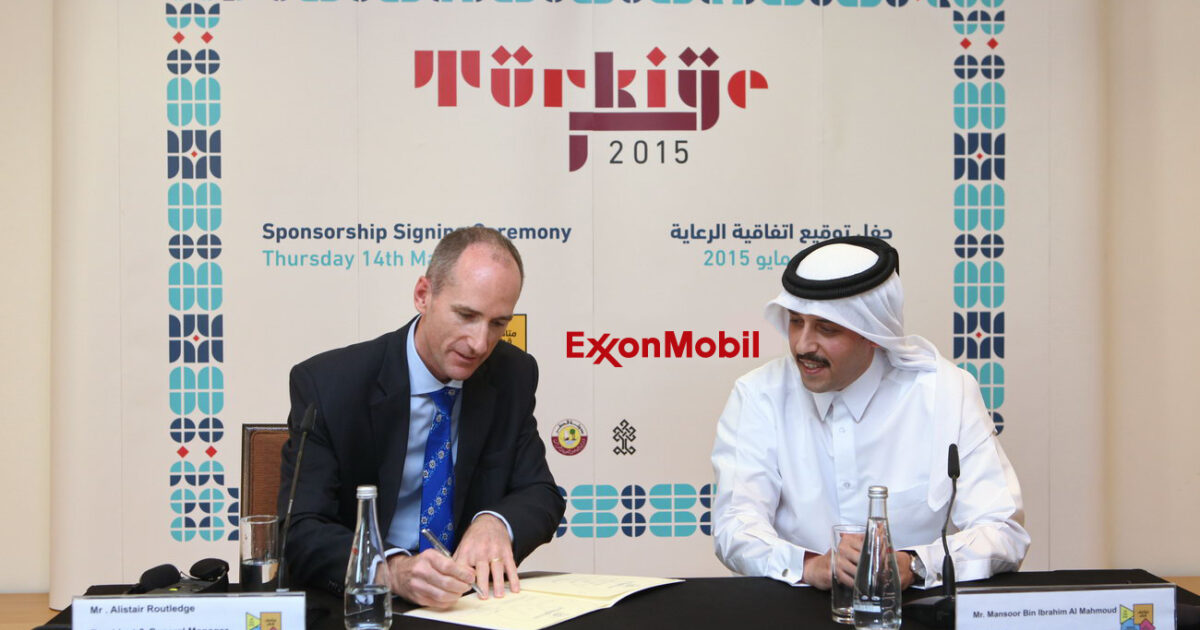 ILoveQatar.net | ExxonMobil signs up as Platinum sponsor for Qatar ...