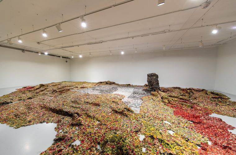 El Anatsui's exhibition at Mathaf: Arab Museum of Modern Art