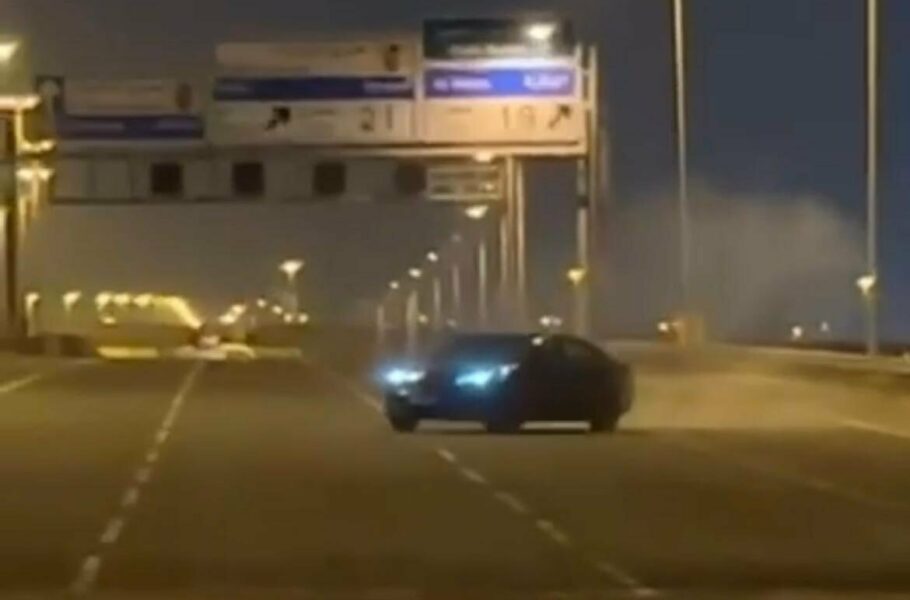 ILoveQatar.net | Driver booked for driving on wrong side of the road in ...