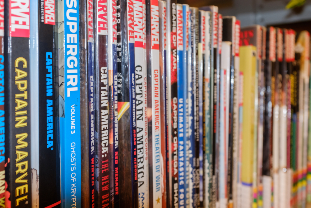 Comic books at Alif Stores