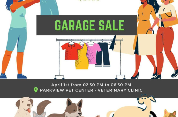 Garage sale for 2nd Chance Rescue Qatar