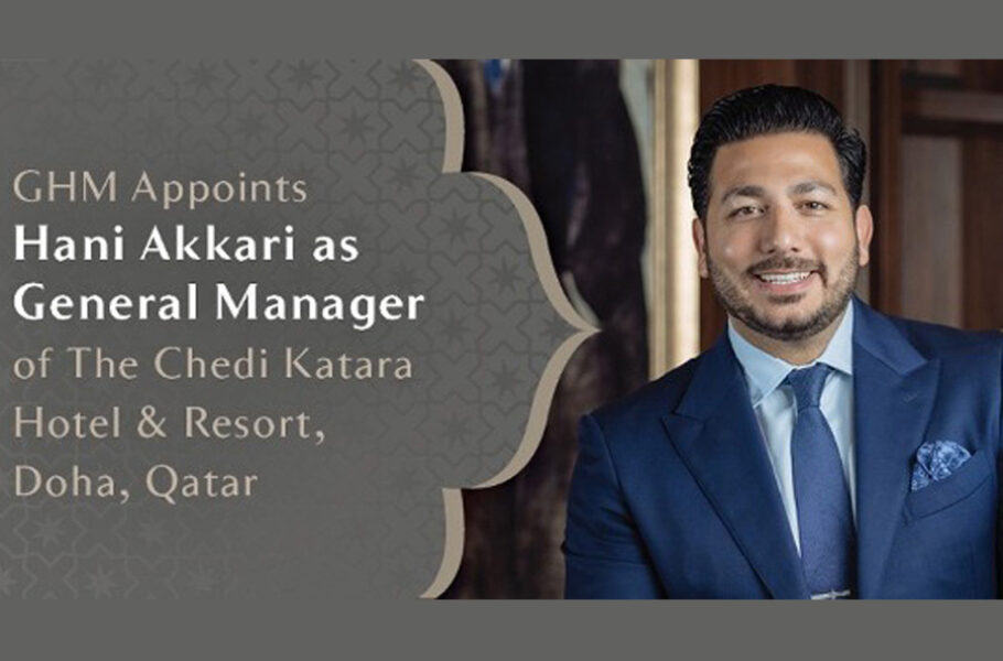 Ghm appoints hani akkari as general manager the chedi katara hotel resort