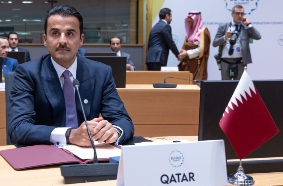 ILoveQatar.net | H.H. the Amir delivers speech at first-ever GCC-EU ...