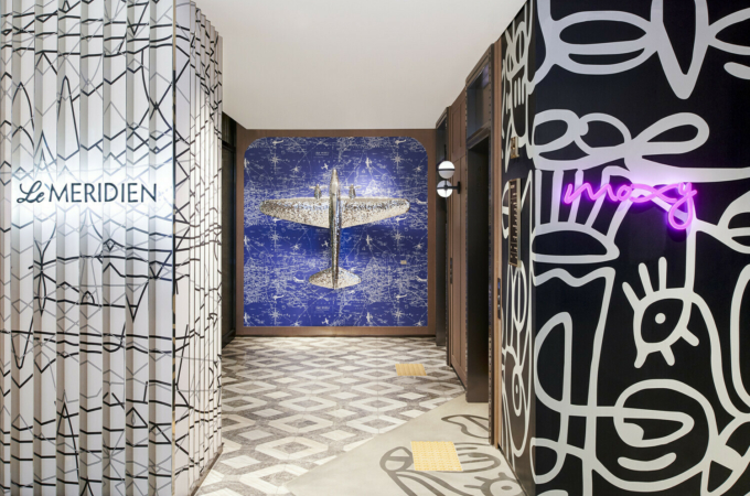 Le meridien city center doha arrival art project
