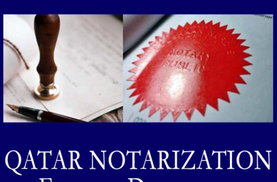 Notary Attestation in Qatar True Copy Attestation