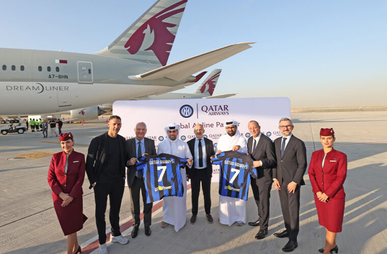 ILoveQatar.net | Qatar Airways named the official global airline partner of Italian giants FC Internazionale Milano - Vimarsana News