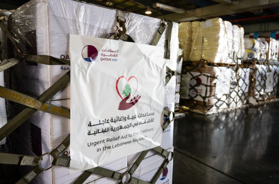 Qatar delivers humanitarian aid to Lebanon amid crisis
