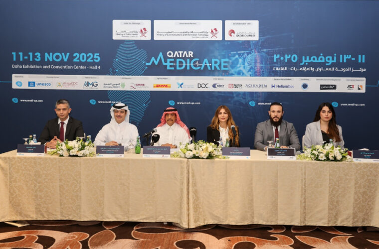 Qatar Medicare 2025 set to take place from 11 -13 November 2025 with over 100 local & international companies
