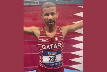 Qatar wins gold running asian indoor athletics championships 2023