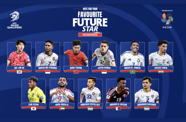 Qatar’s Ibrahim Al Hassan selected by AFC among Favourite Future Stars of the 2026 World Cup Qualifiers
