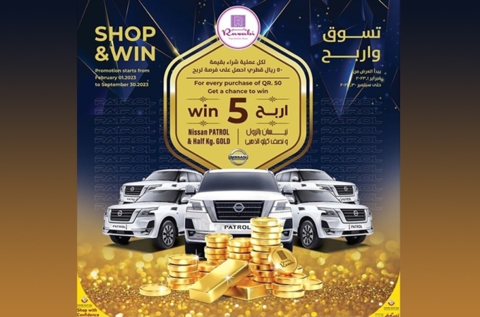 Rawabi hypermarket qatar announces winner third shop win coupon draw