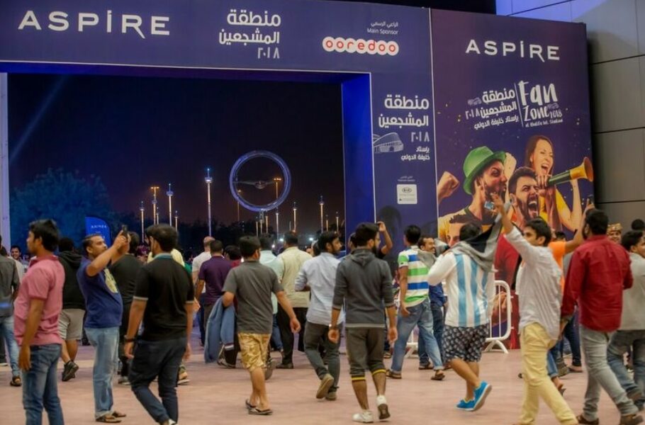 Second week at the Khalifa International Stadium fan