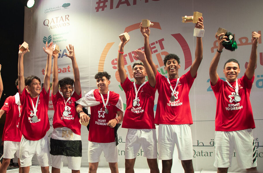 Team egypt boys 2022 street child world cup champions