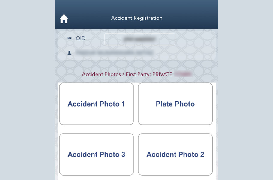 How to report a minor road accident in Qatar via