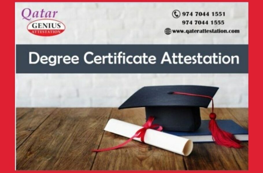 Degree certificate attestation services for Qatar
